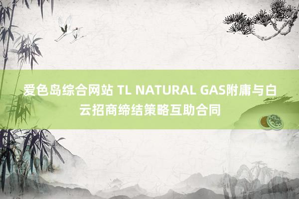 爱色岛综合网站 TL NATURAL GAS附庸与白云招商缔结策略互助合同