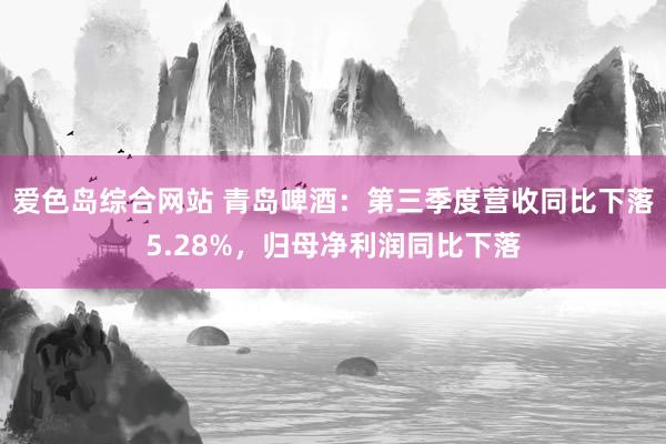 爱色岛综合网站 青岛啤酒：第三季度营收同比下落5.28%，归母净利润同比下落